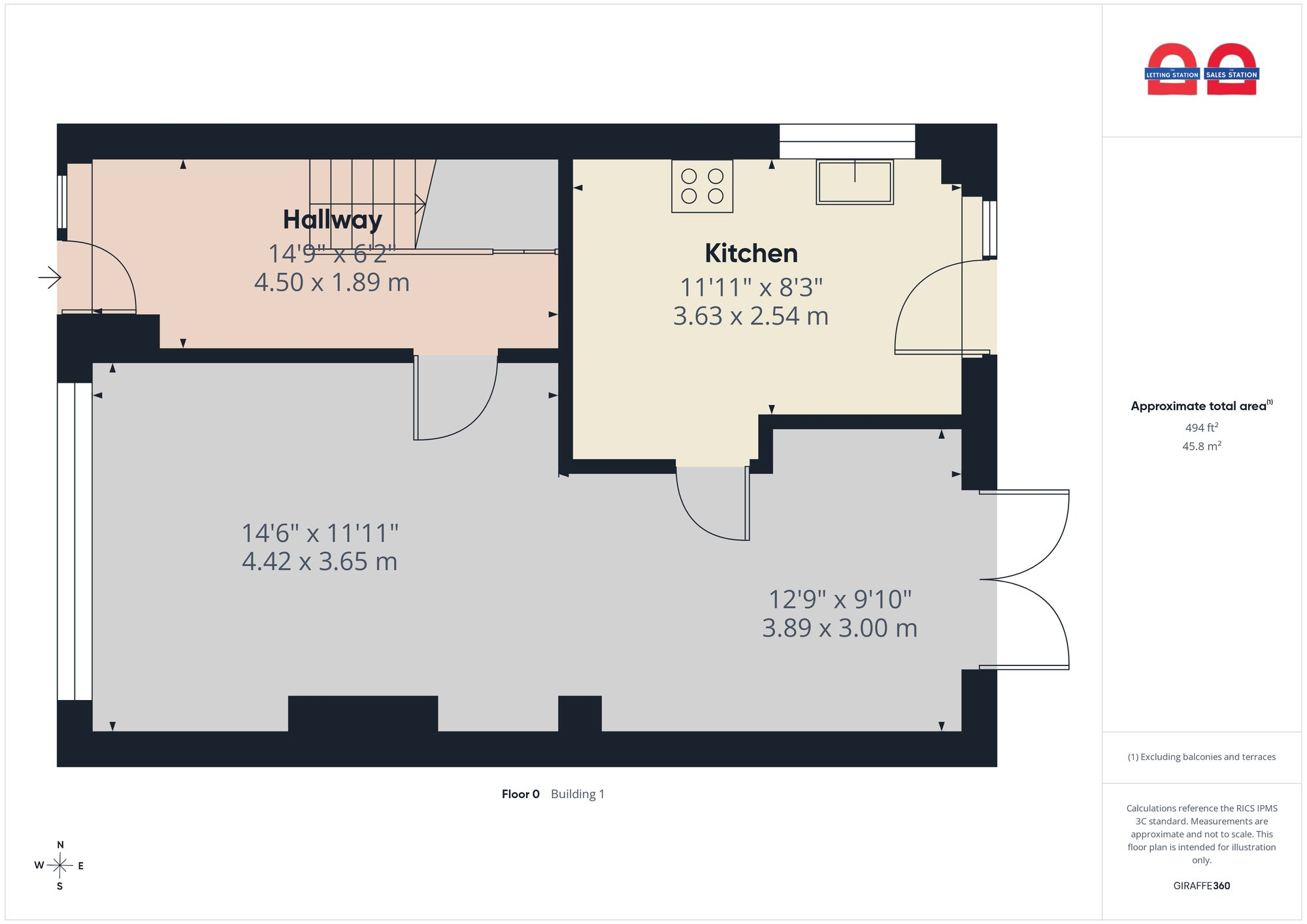 Hill Rise, Cardiff, CF23 floorplan