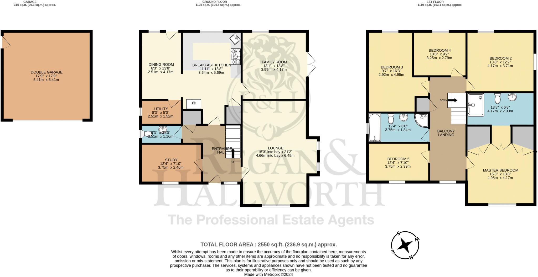 Broadlands, Shevington, WN6 8DH floorplan