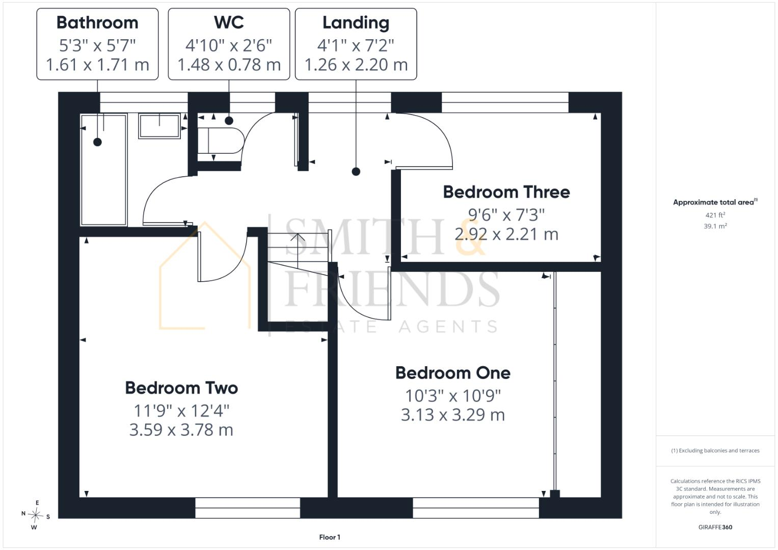 Kirriemuir Road, Owton Manor, Hartlepool floorplan