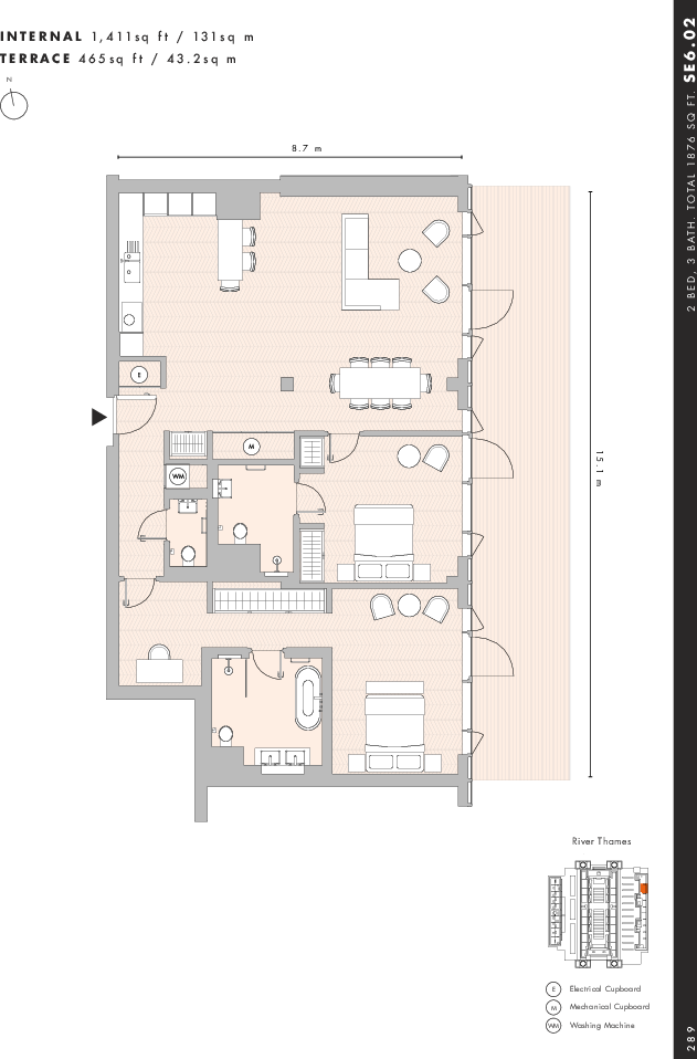 L-001220, Battersea Power Station, Circus Road East floorplan