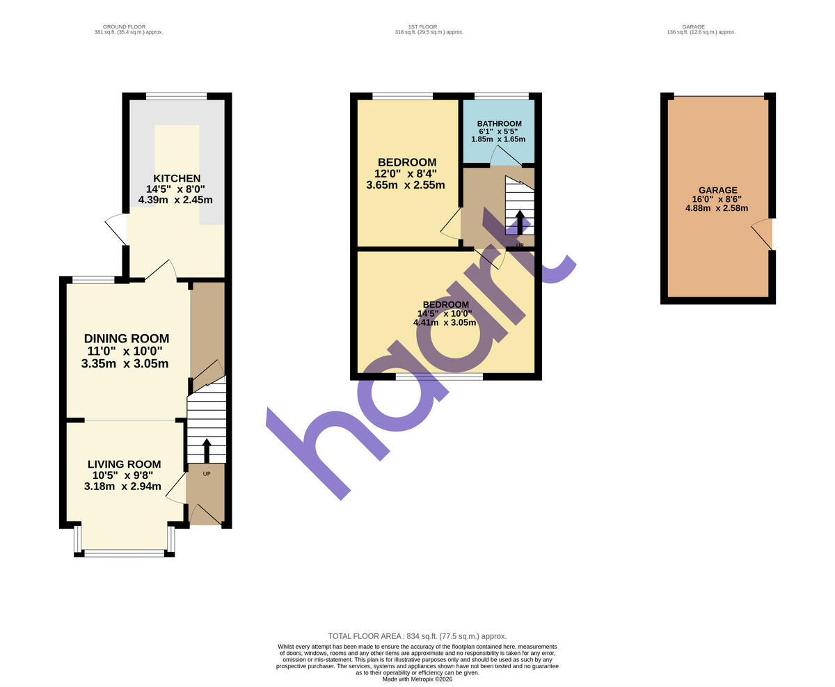 Luton Road, Dunstable floorplan