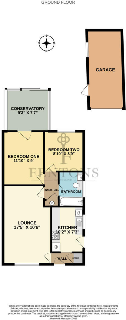 Wavring Avenue, Kirby Cross, Frinton-On-Sea floorplan