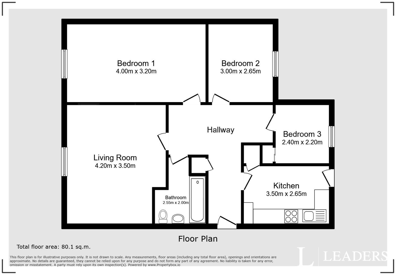 Winston Avenue, Lowestoft, Suffolk, NR33 floorplan