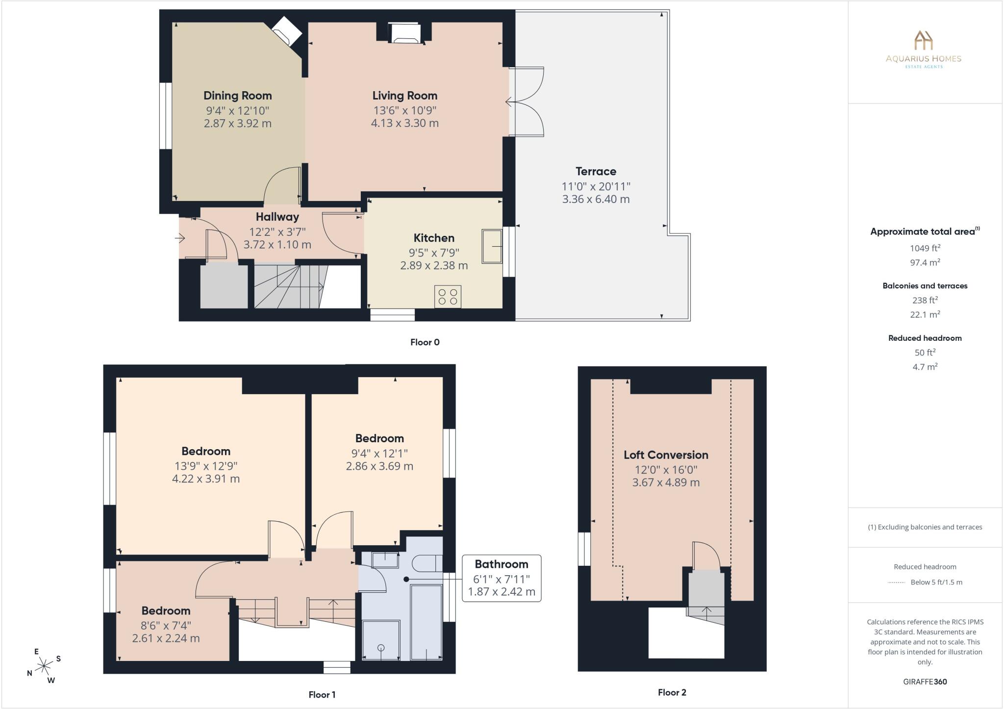 The Oval, Southdown, Bath, BA2 floorplan