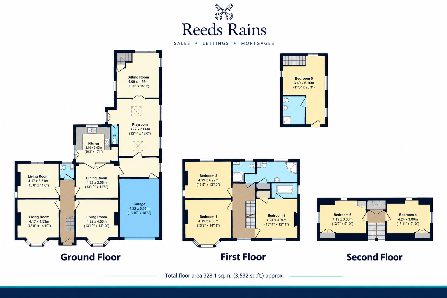 Lisburne Lane, Offerton, Stockport, Cheshire, SK2 floorplan