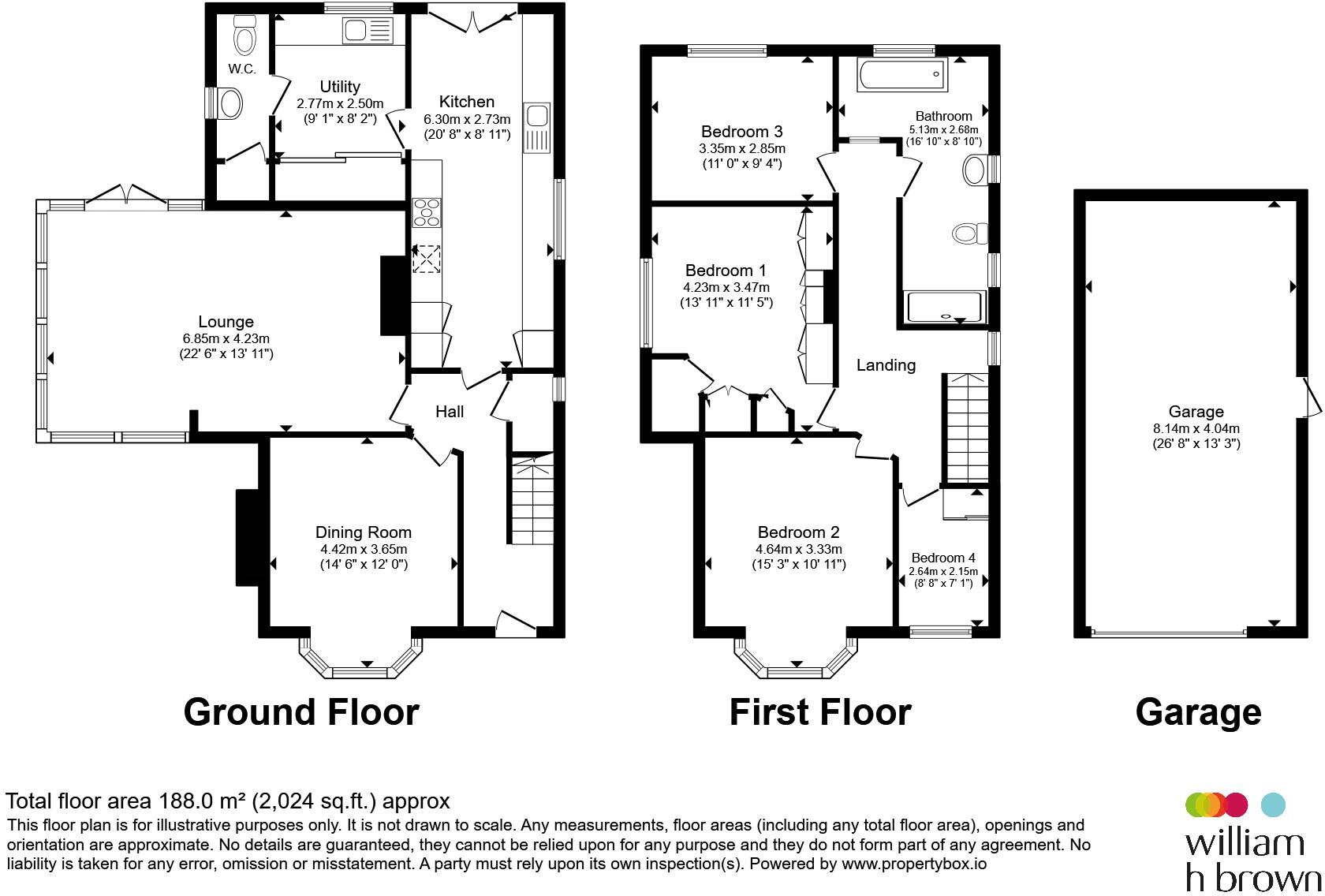 Sandcliffe Road, Wheatley Hills, Doncaster floorplan