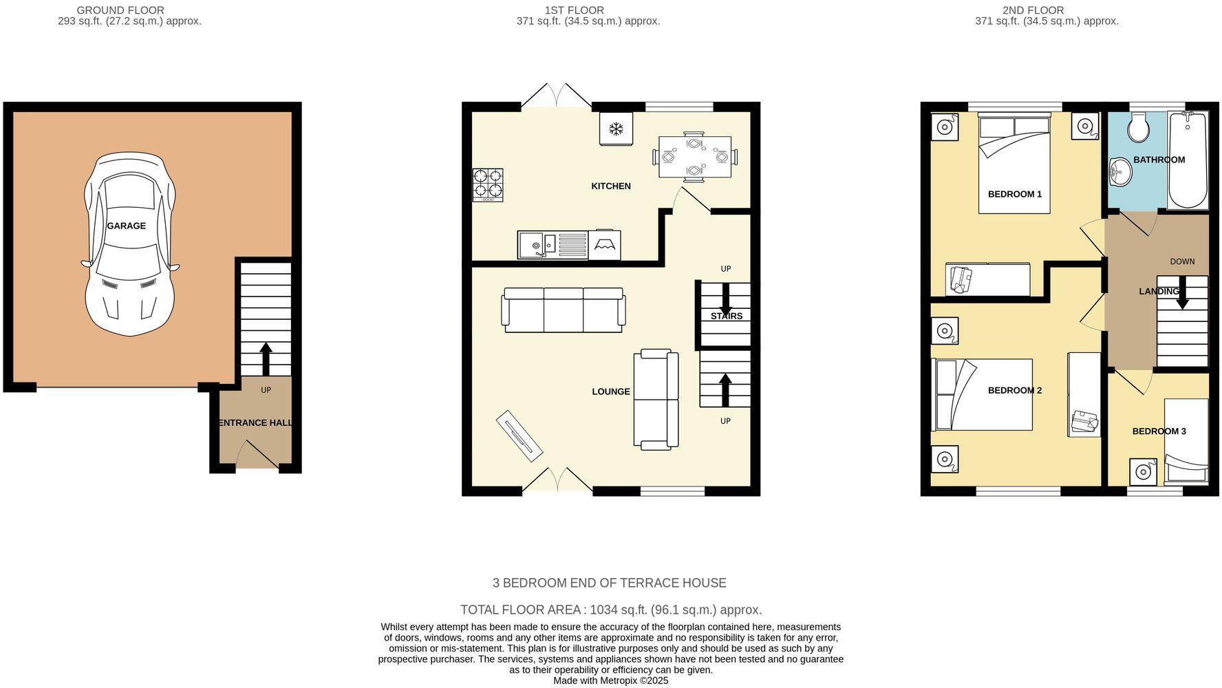 Sugar Lane, Dewsbury, WF12 floorplan
