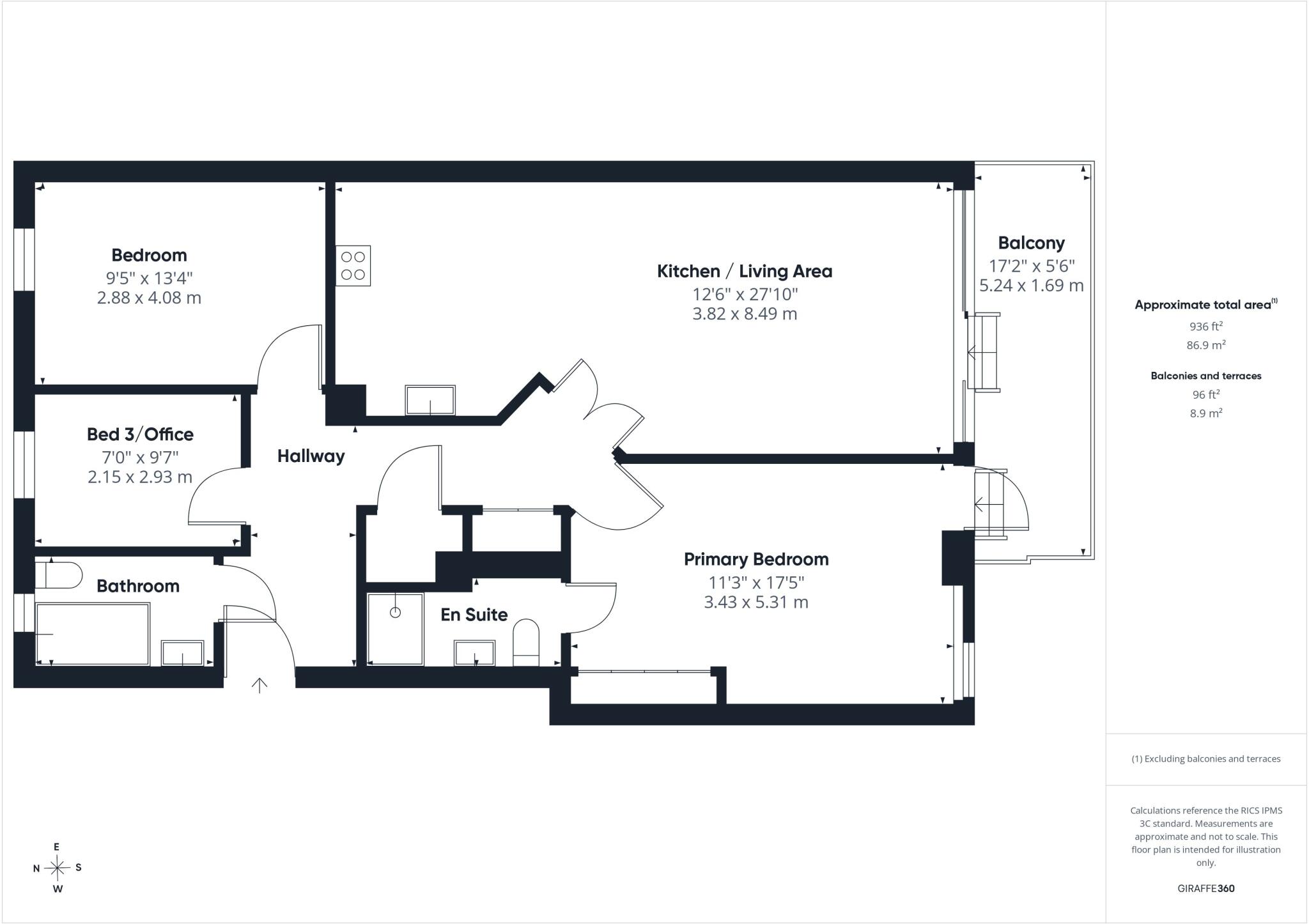 Southbourne Coast Road, Southbourne, Bournemouth, Dorset, BH6 floorplan