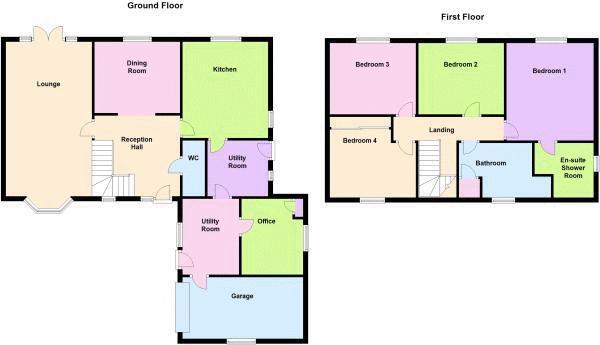 4 Lansdown Way, Woodhall Spa floorplan