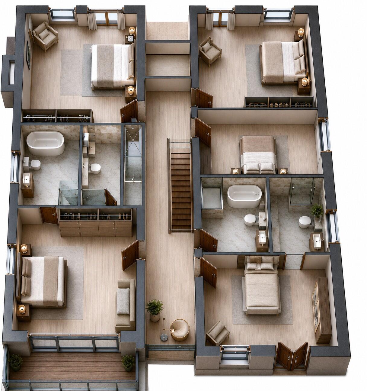 The Canterbury 5 The Pastures, Lanchester, Lanchester, Durham, DH7 0BT floorplan