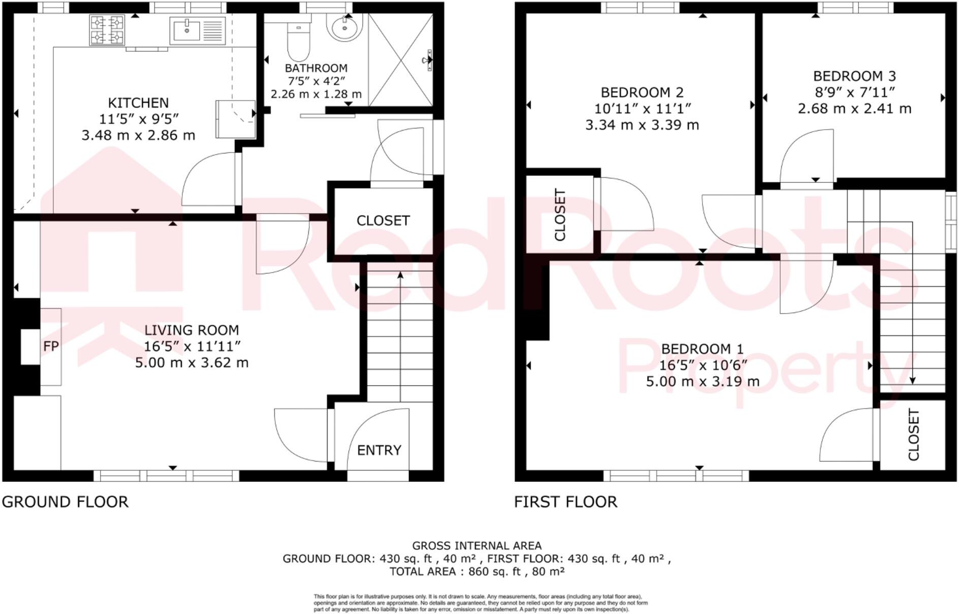 South Kirkby, Pontefract, West Yorkshire, WF9 floorplan