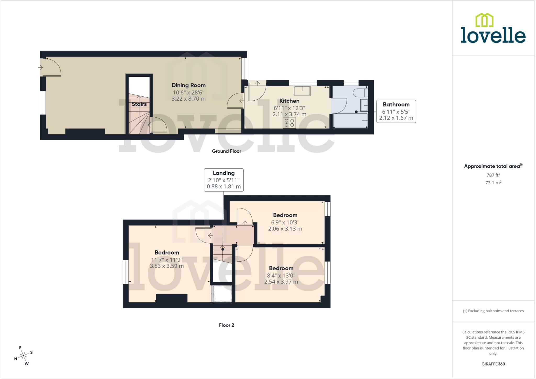 St Rumbold Street, Lincoln, LN2 floorplan