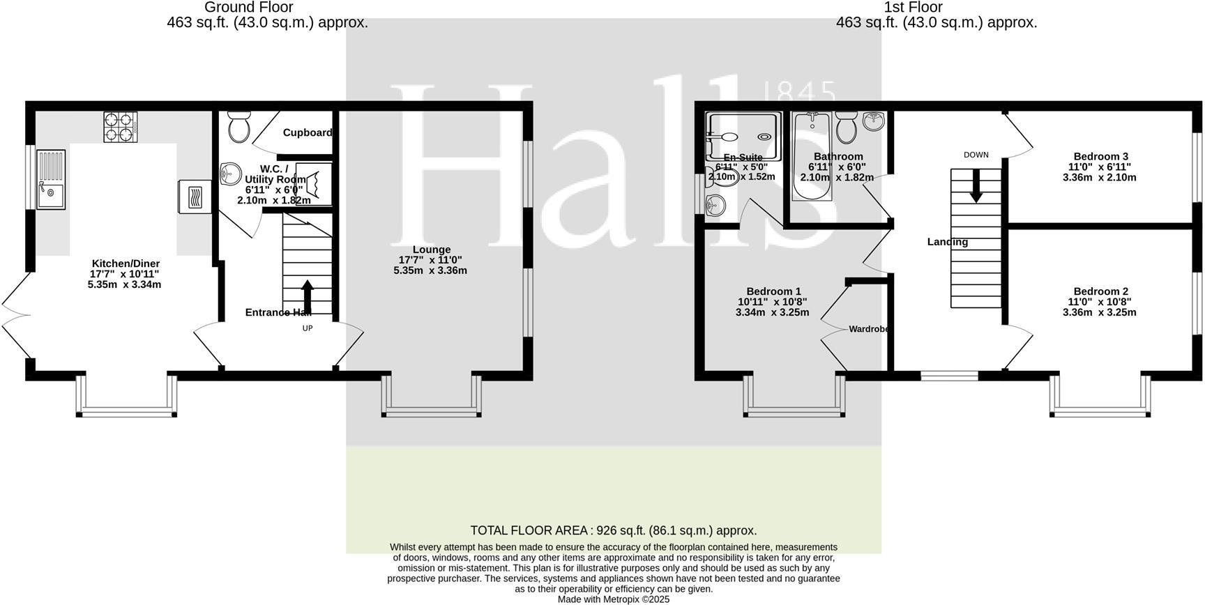 Pyrus Court, Hadley, Telford floorplan
