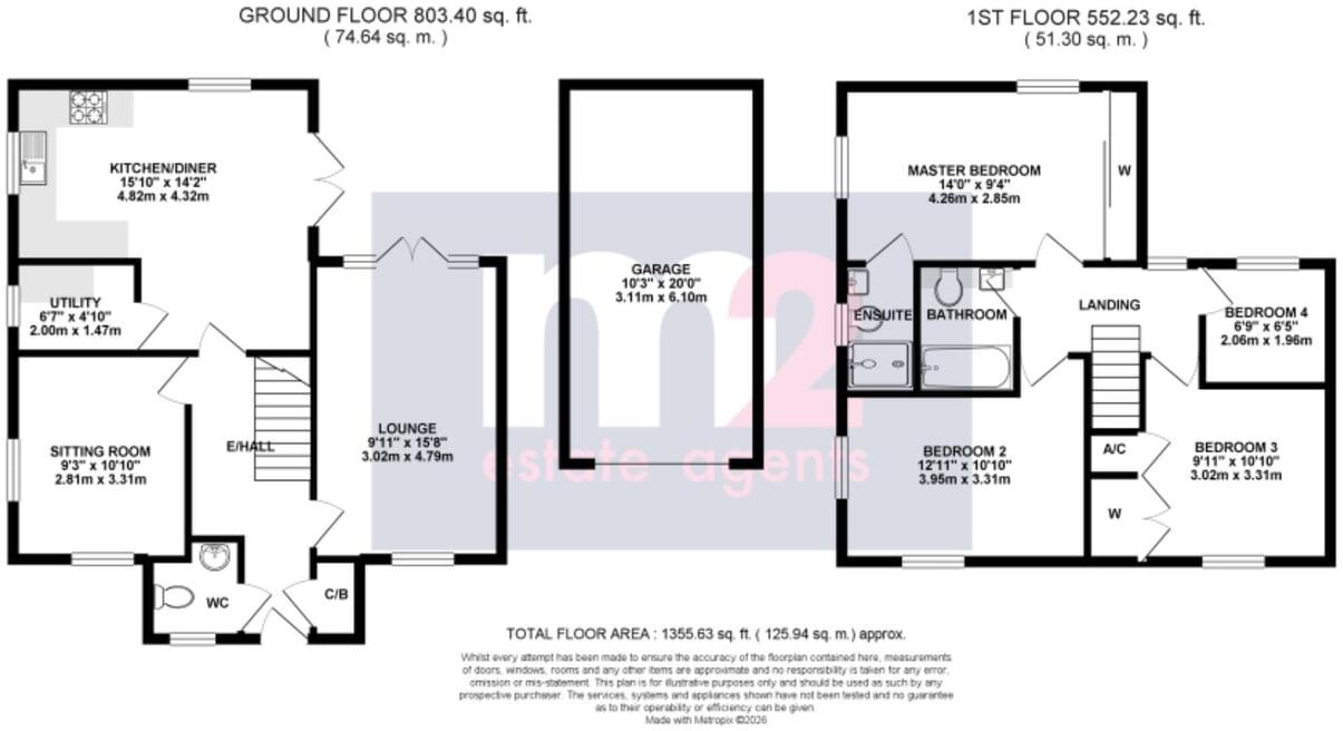 Clos Ennig, Bettws, Newport, NP20 floorplan