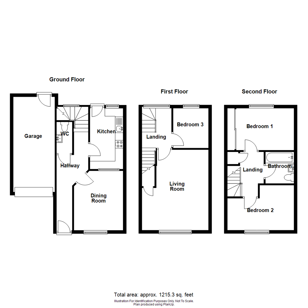 14 Quayside, Prince Street, Madeley, Telford, TF7 4EP floorplan
