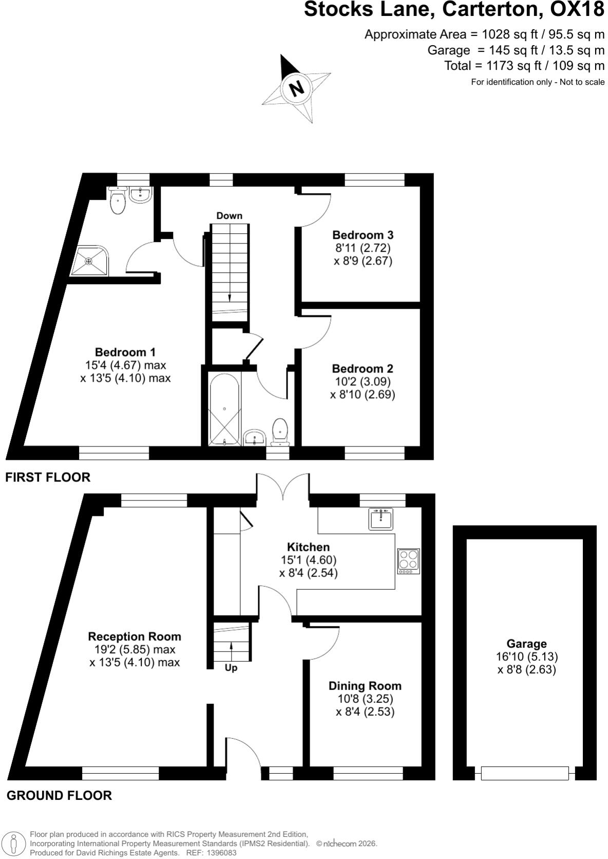 Stocks Lane, Carterton, Oxfordshire, OX18 floorplan
