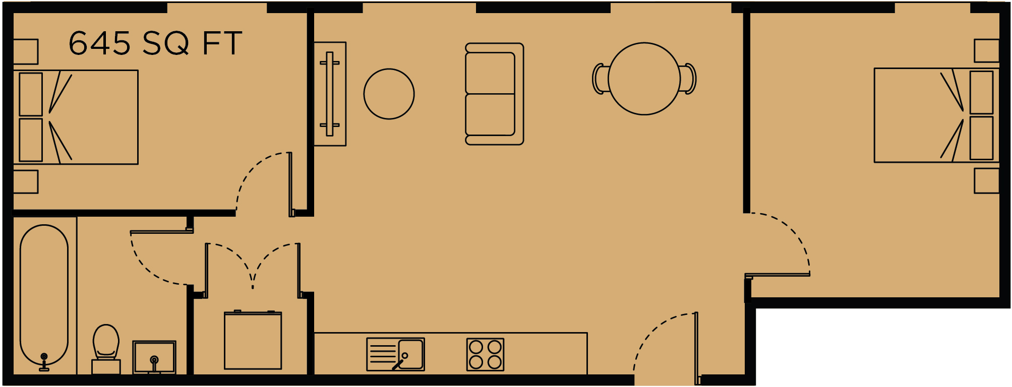 Spot, 124 Deansgate floorplan