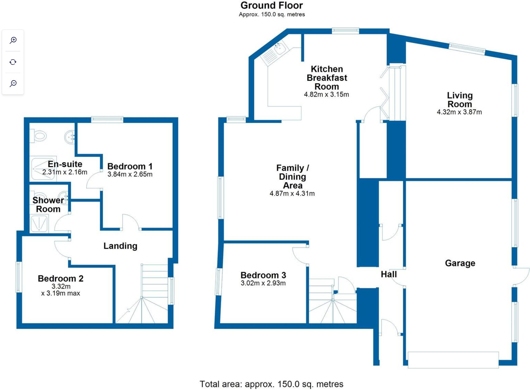 13A Bridge Street, Coggeshall, Essex, CO6 floorplan