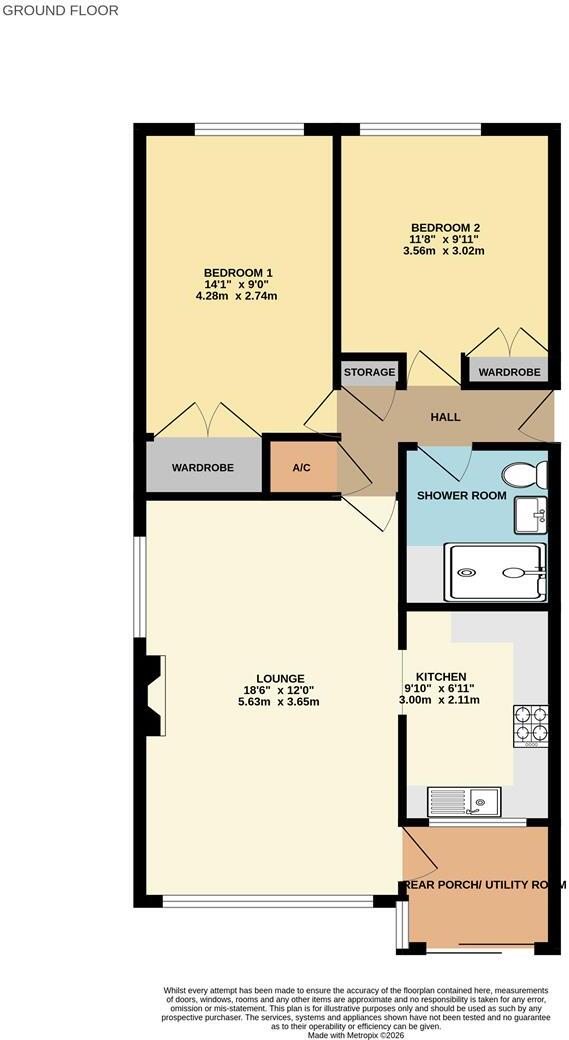 Rhode Lane, Bridgwater floorplan