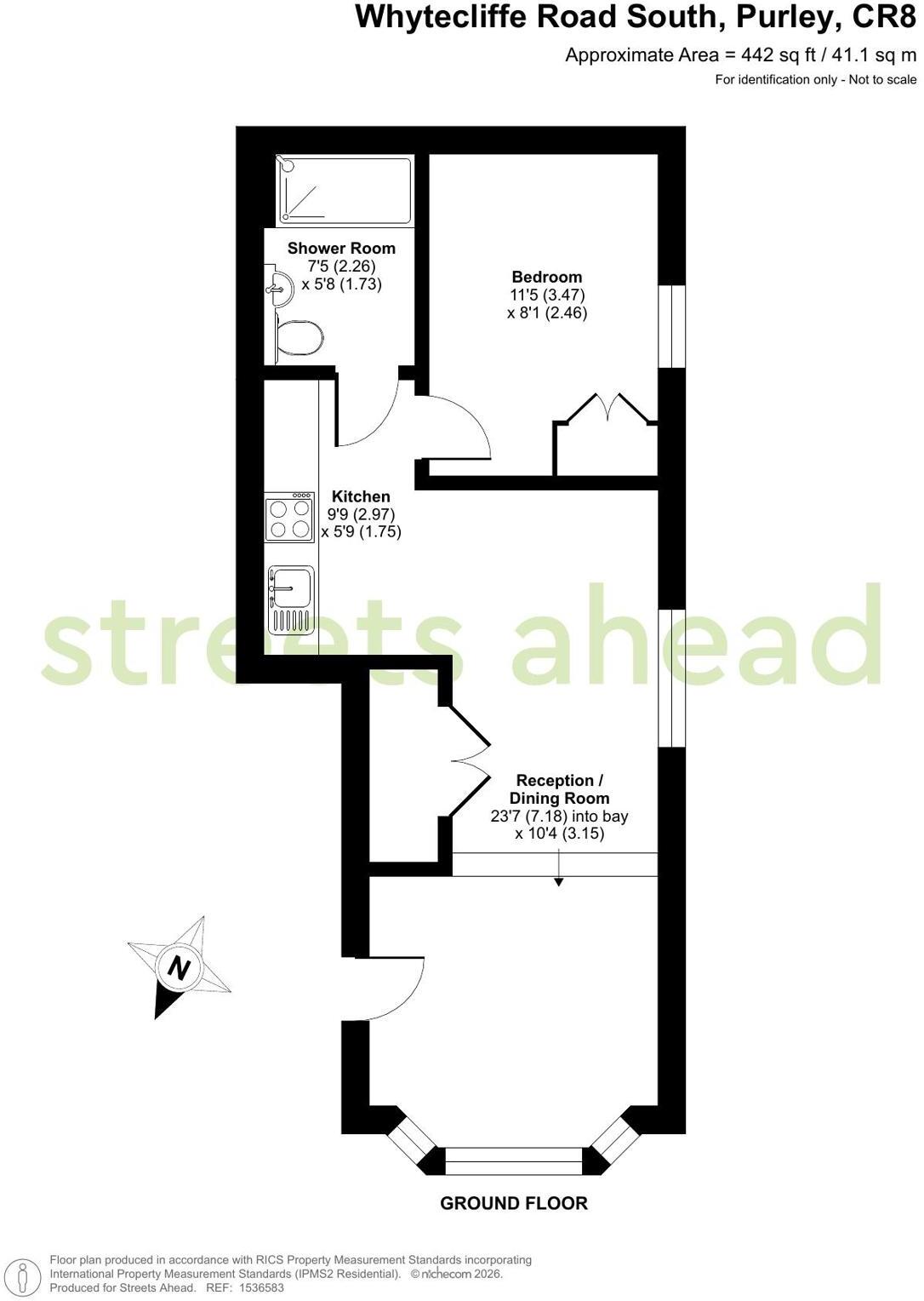 Whytecliffe Road South, Purley, CR8 floorplan