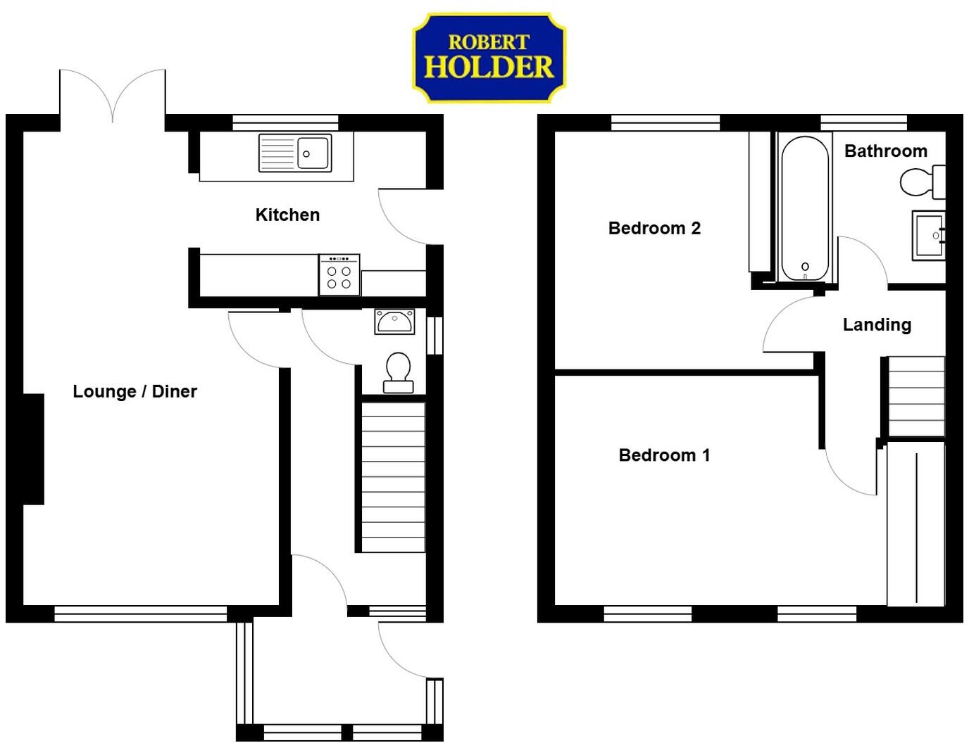 Trinant Terrace, Trinant , Crumlin floorplan