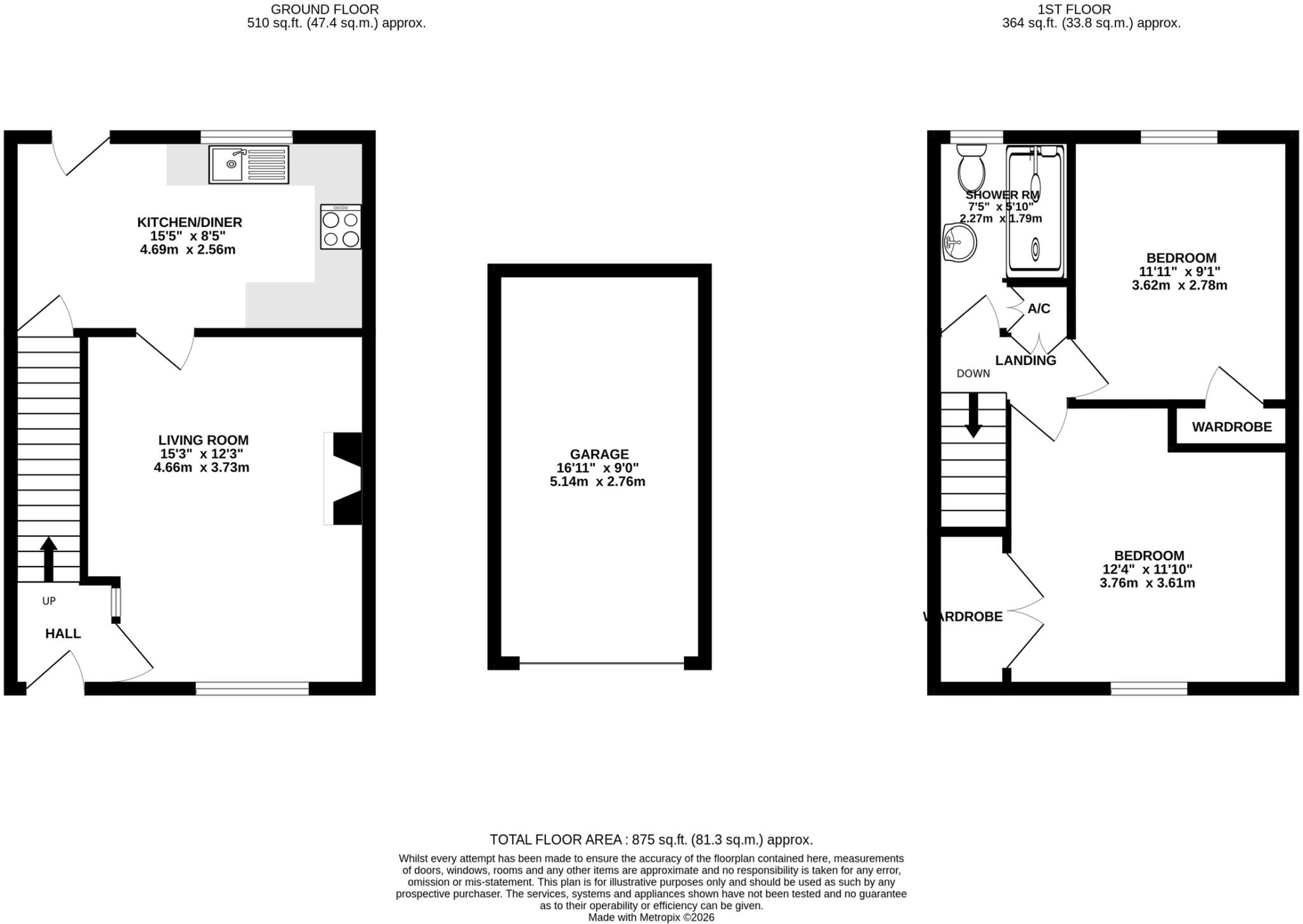 Kingsbury Episcopi, Martock floorplan