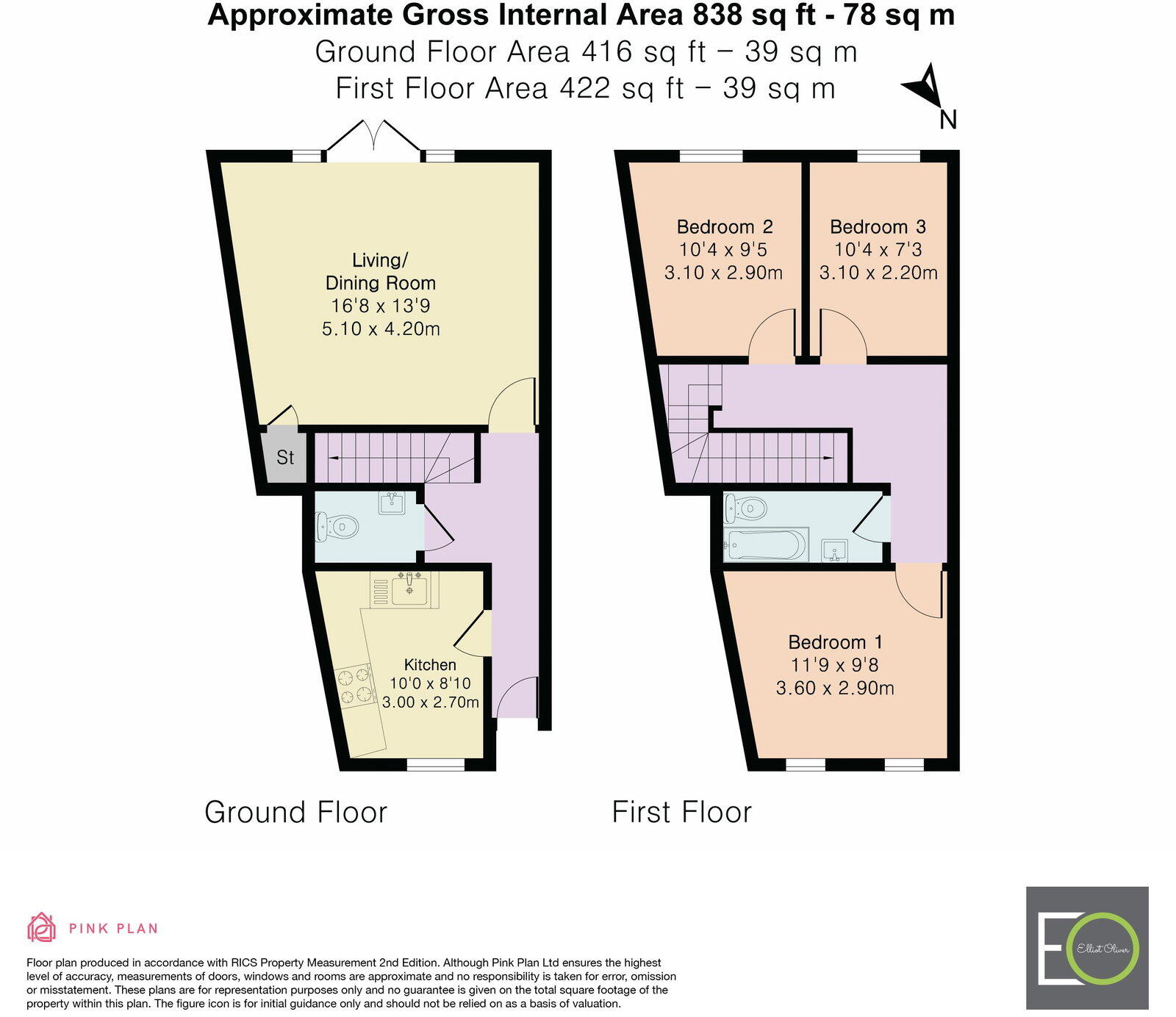 St Pauls Road Cheltenham GL50 4ER floorplan