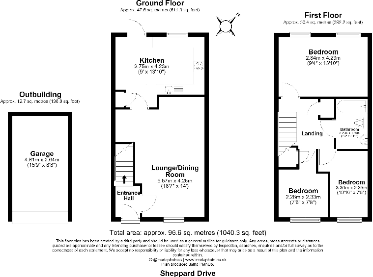 Sheppard Drive, Chelmsford, CM2 floorplan