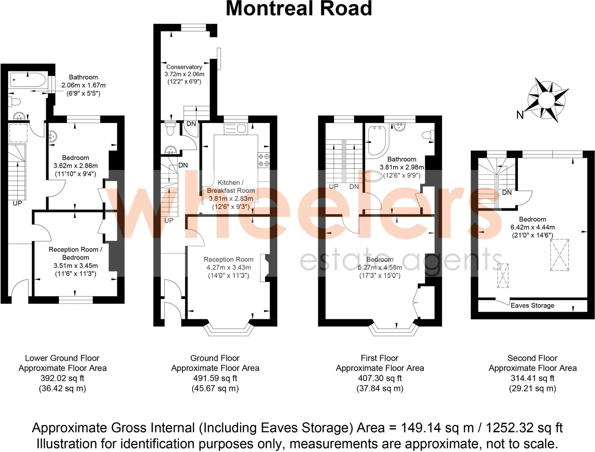 Montreal Road, Hanover, Brighton BN2 9UY floorplan