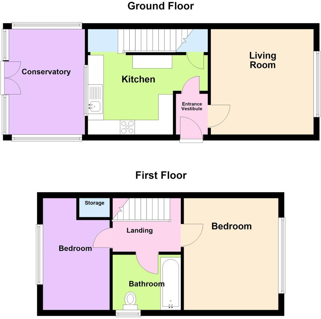 Erlesmere Close, Oldham floorplan