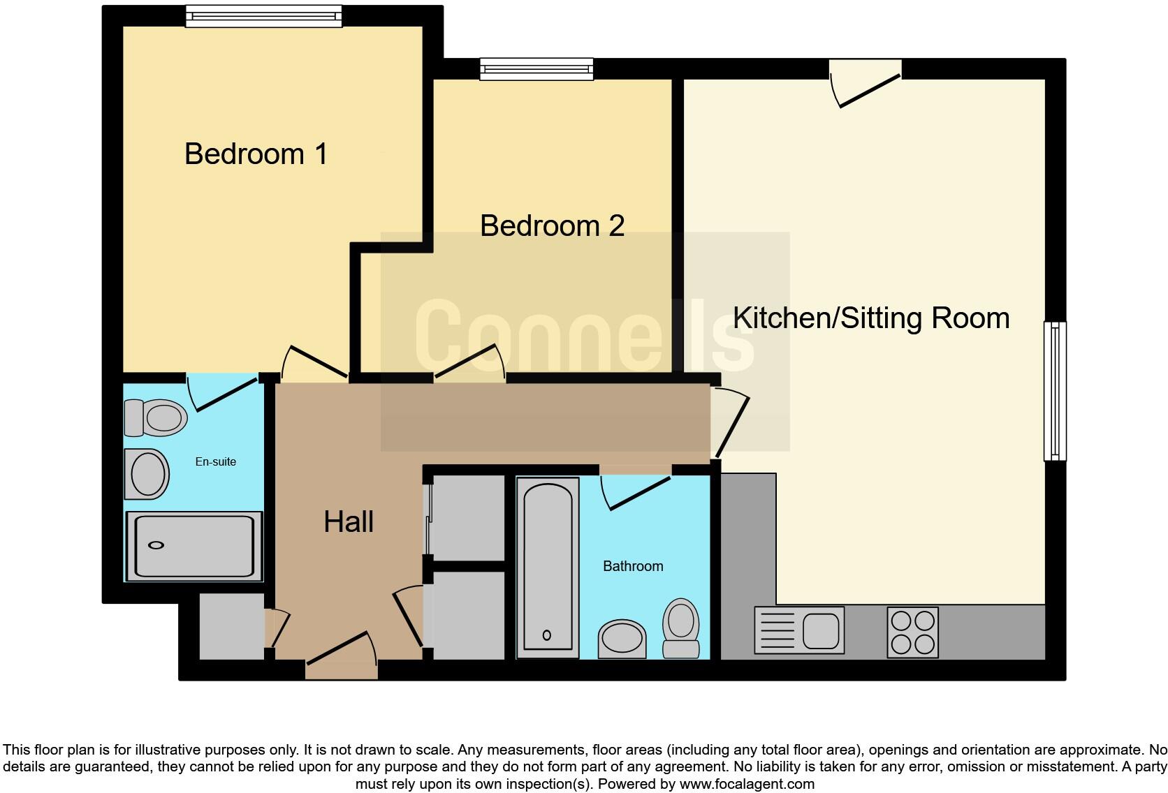 Buccas Lane, Buckingham floorplan