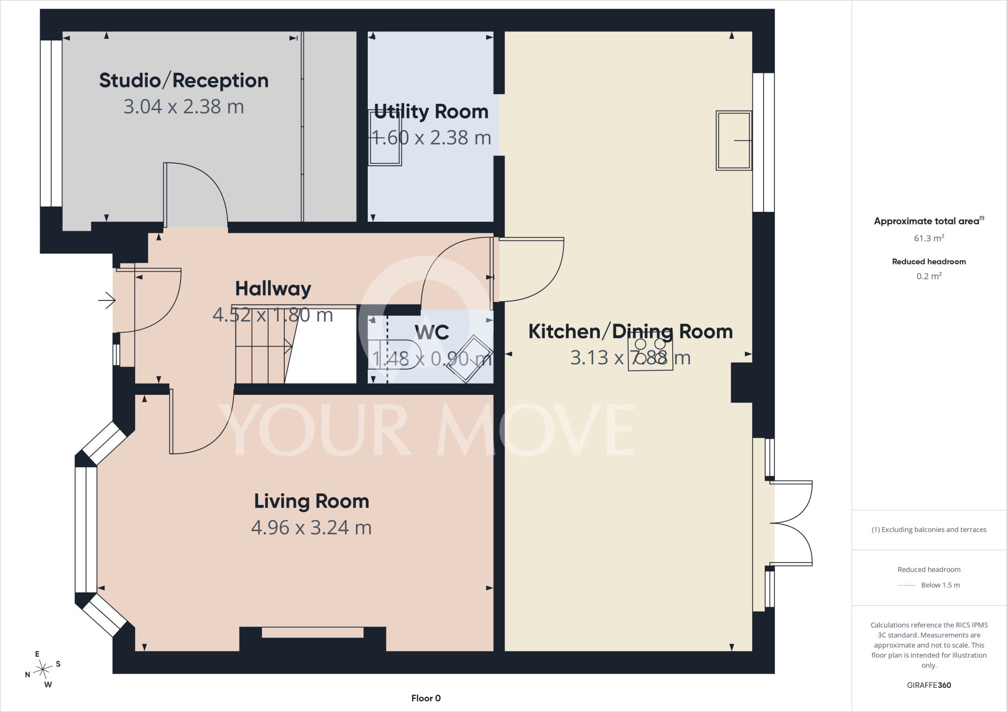 Woodlands Green, Middleton St. George, Darlington, Durham, DL2 floorplan