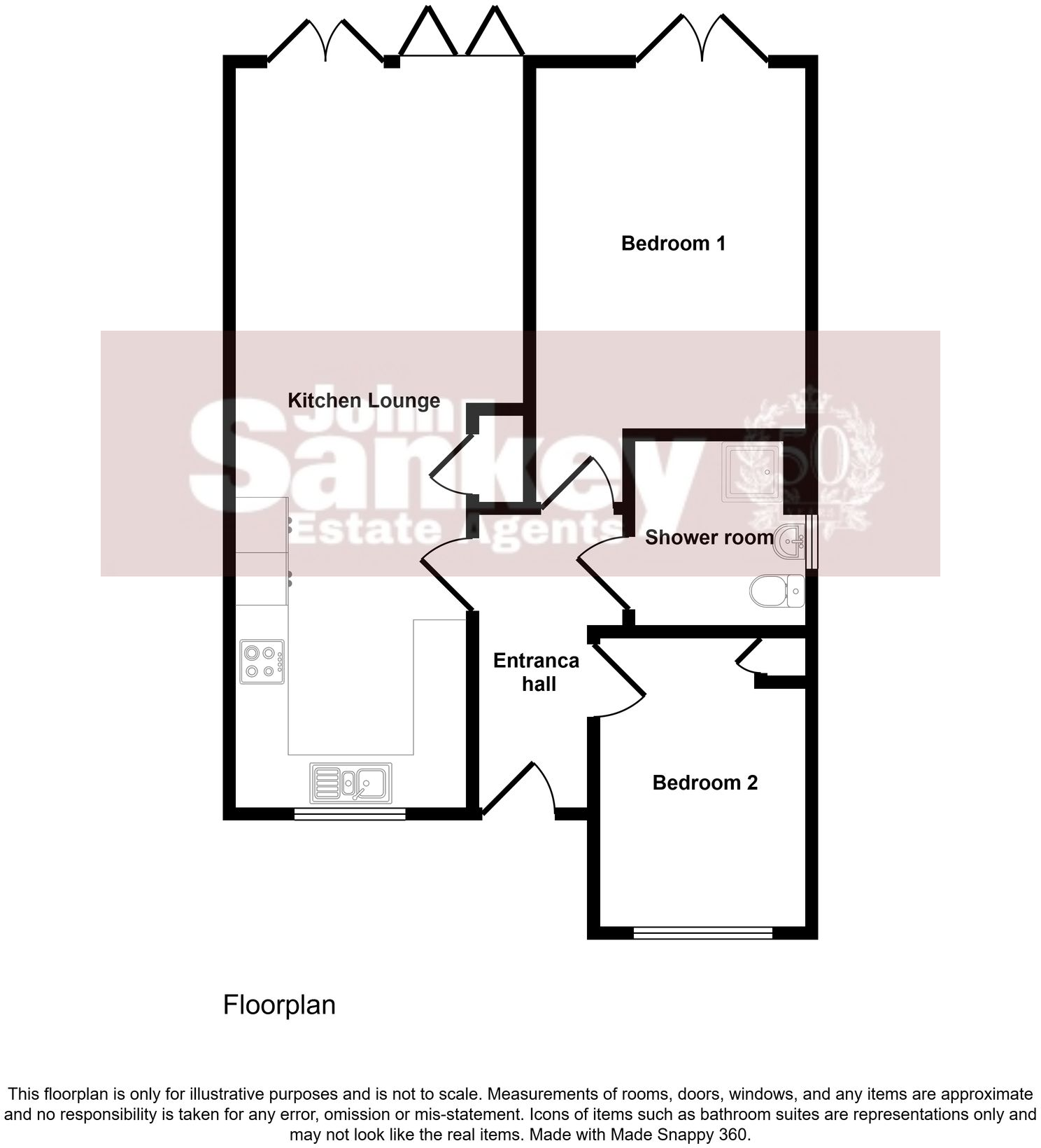 Odins Walk, Mansfield, NG18 floorplan