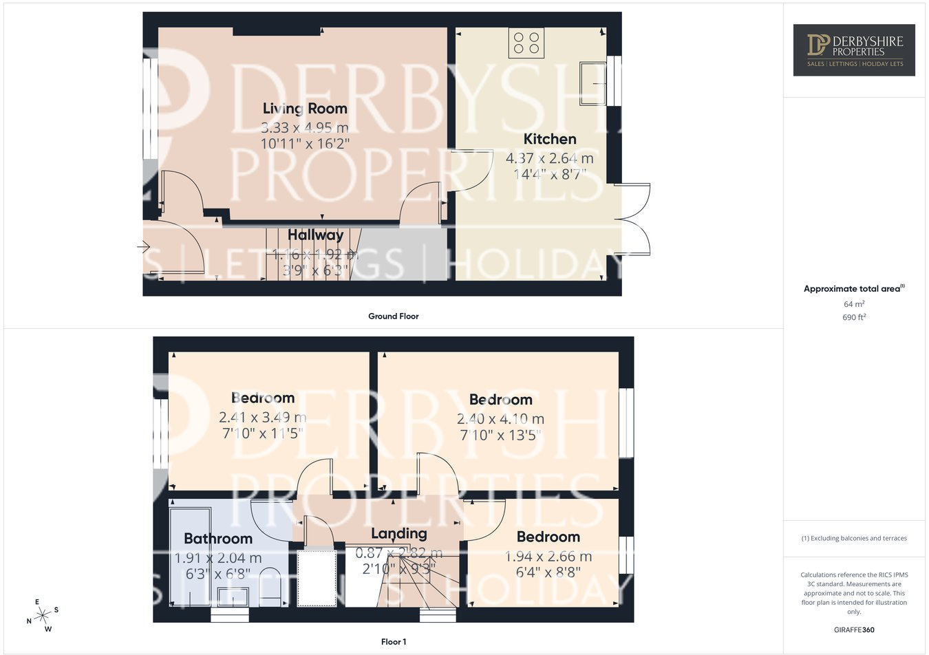 Millbank Avenue, Belper, DE56 floorplan