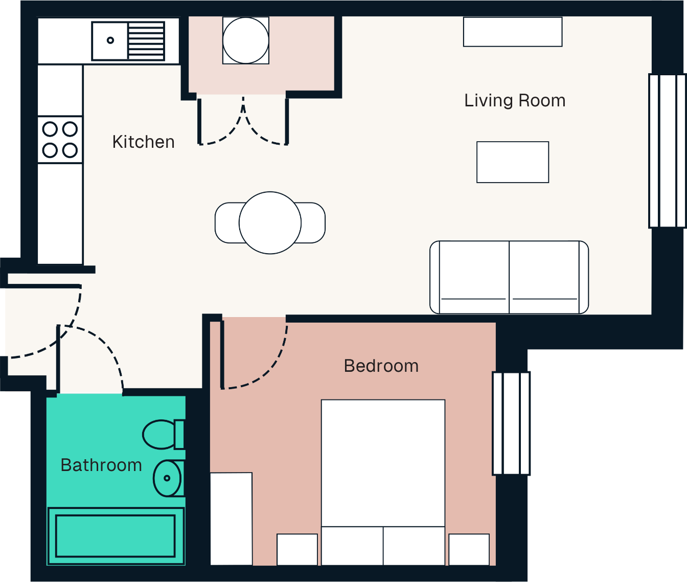 Angorfa (A01), Guildford Crescent, Cardiff floorplan