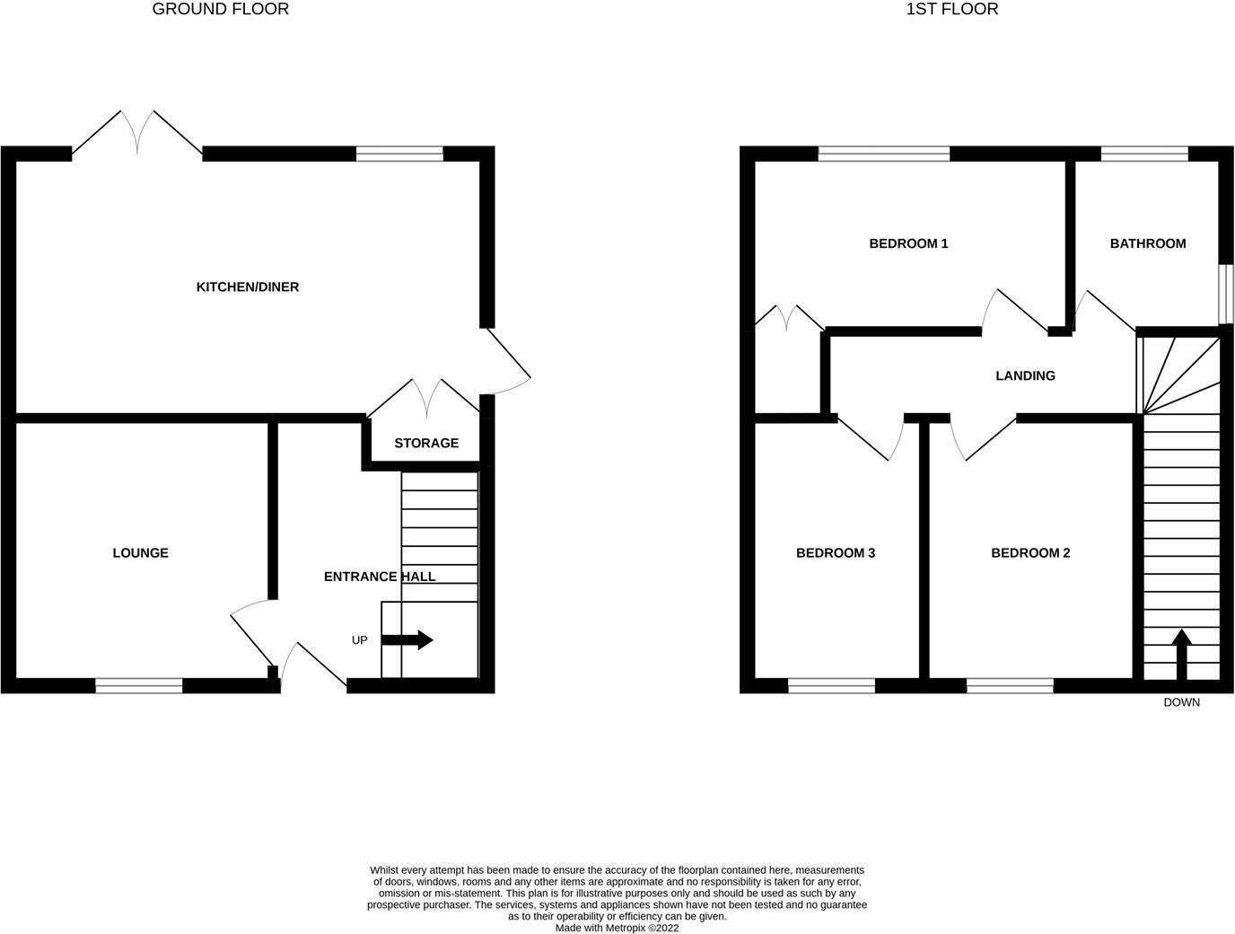 Parton Grove, Stoke-On-Trent floorplan