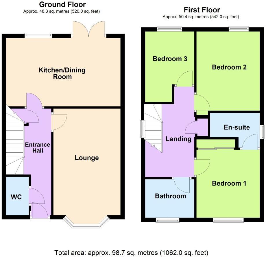 Shakespeare Gardens, Melton Mowbray floorplan