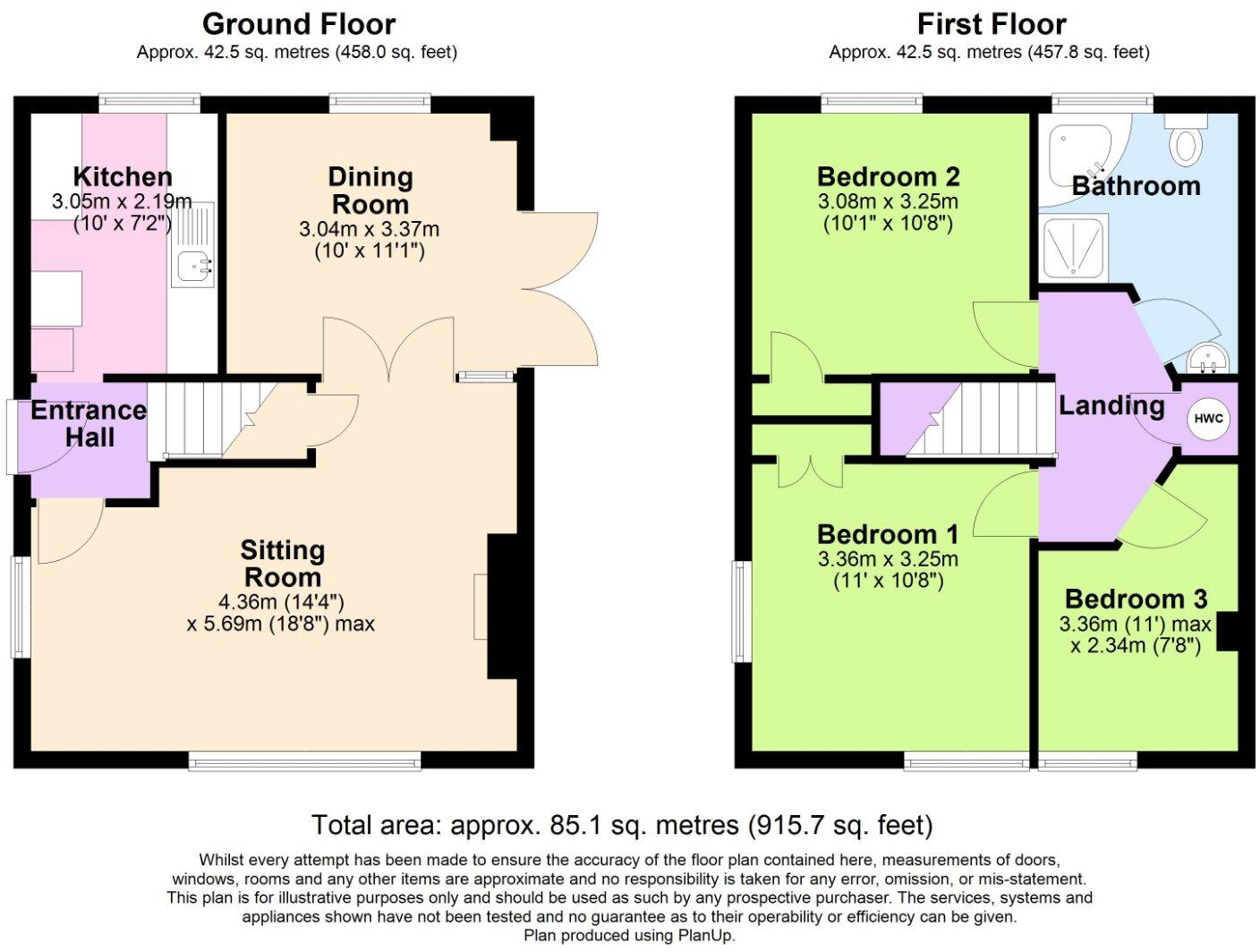 Highfield Road, Stroud, Gloucestershire, GL5 floorplan
