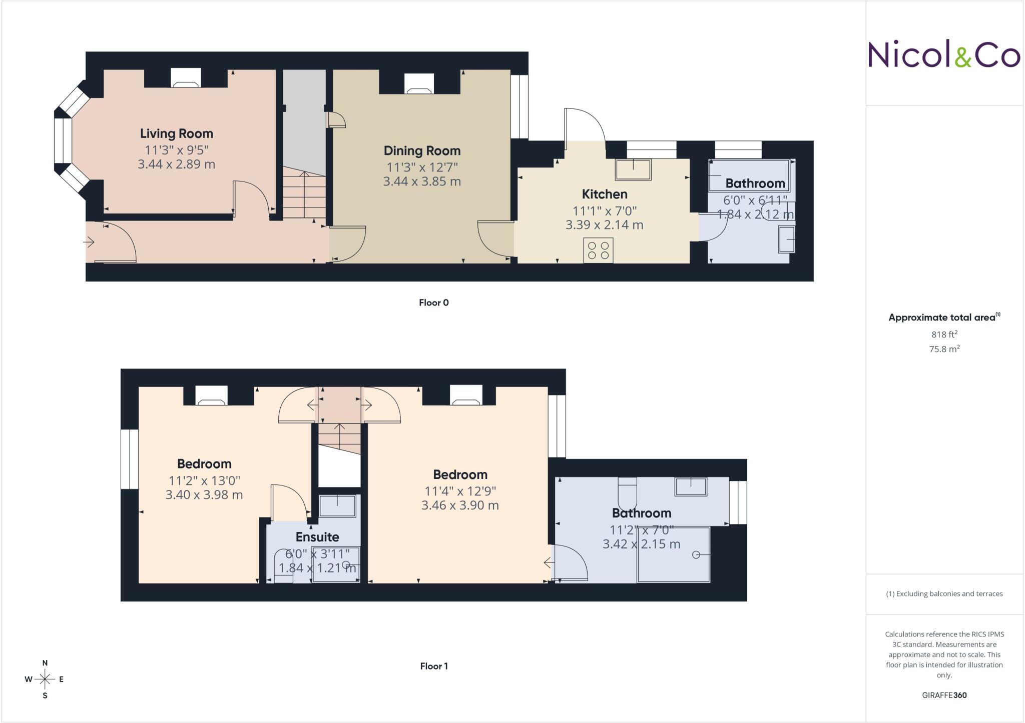 Leicester Street, Worcester, Worcestershire, WR1 floorplan