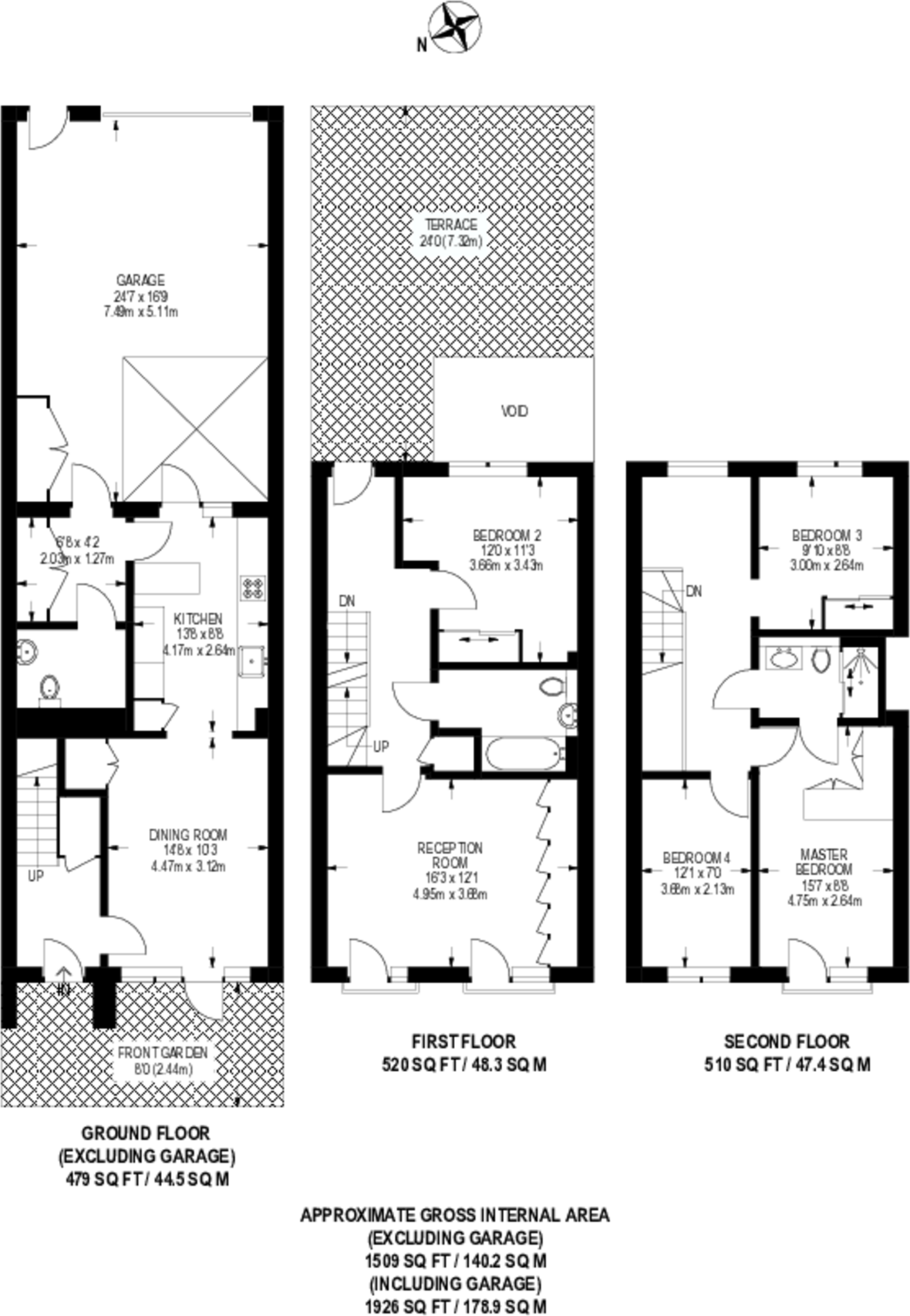 Villiers Gardens, Stratford, London, E20 floorplan