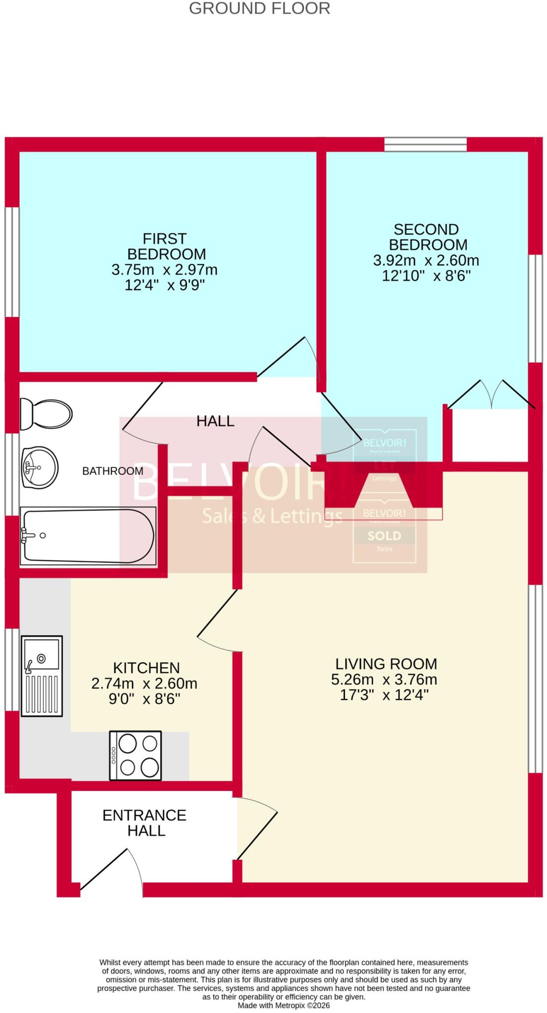 King Street Bradley, Bilston, Wolverhampton, WV14 floorplan