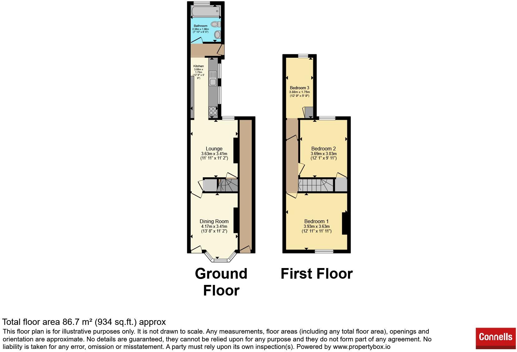 Fosse Road North, Leicester floorplan