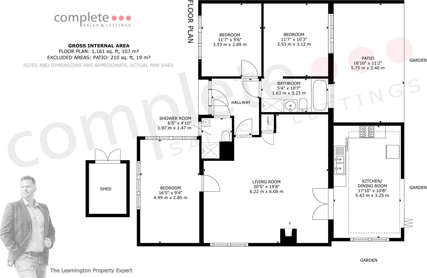 Gulistan Road, Leamington Spa floorplan