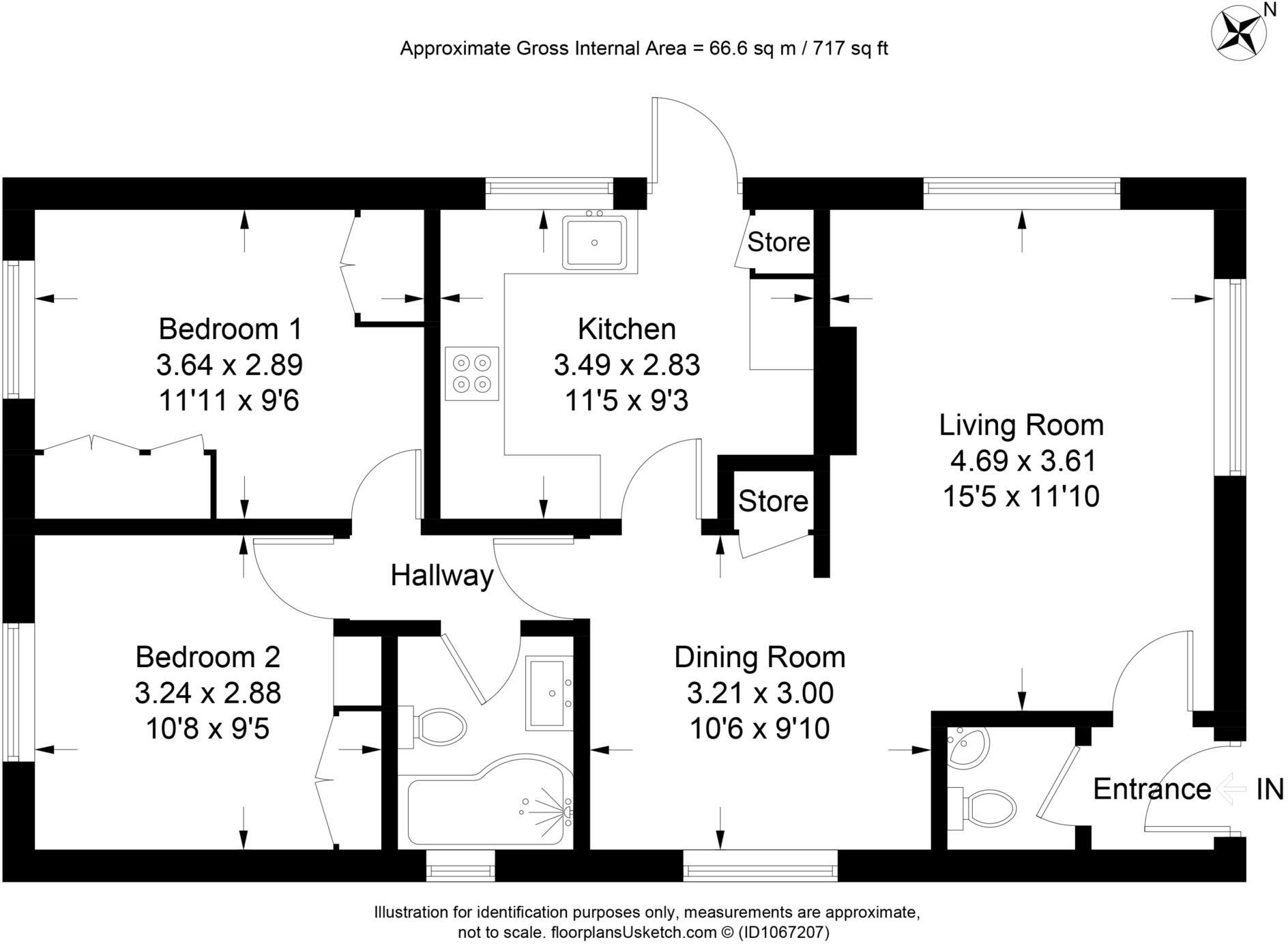 Beech Park, Chesham Road, Wigginton floorplan