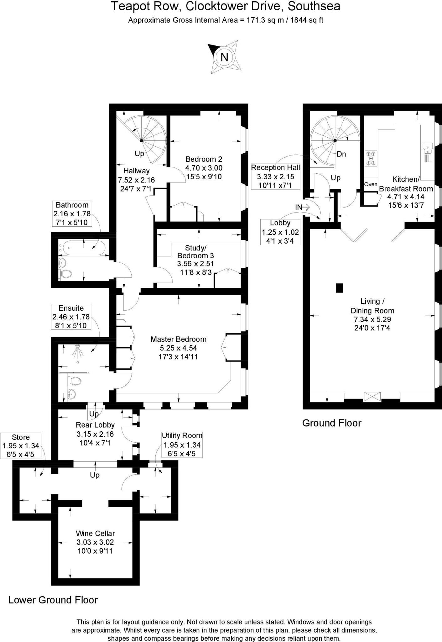 Clocktower Drive, Southsea floorplan