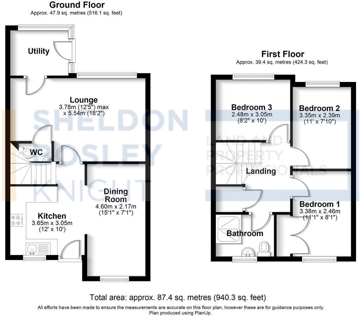Chestnut Close, Hampton floorplan