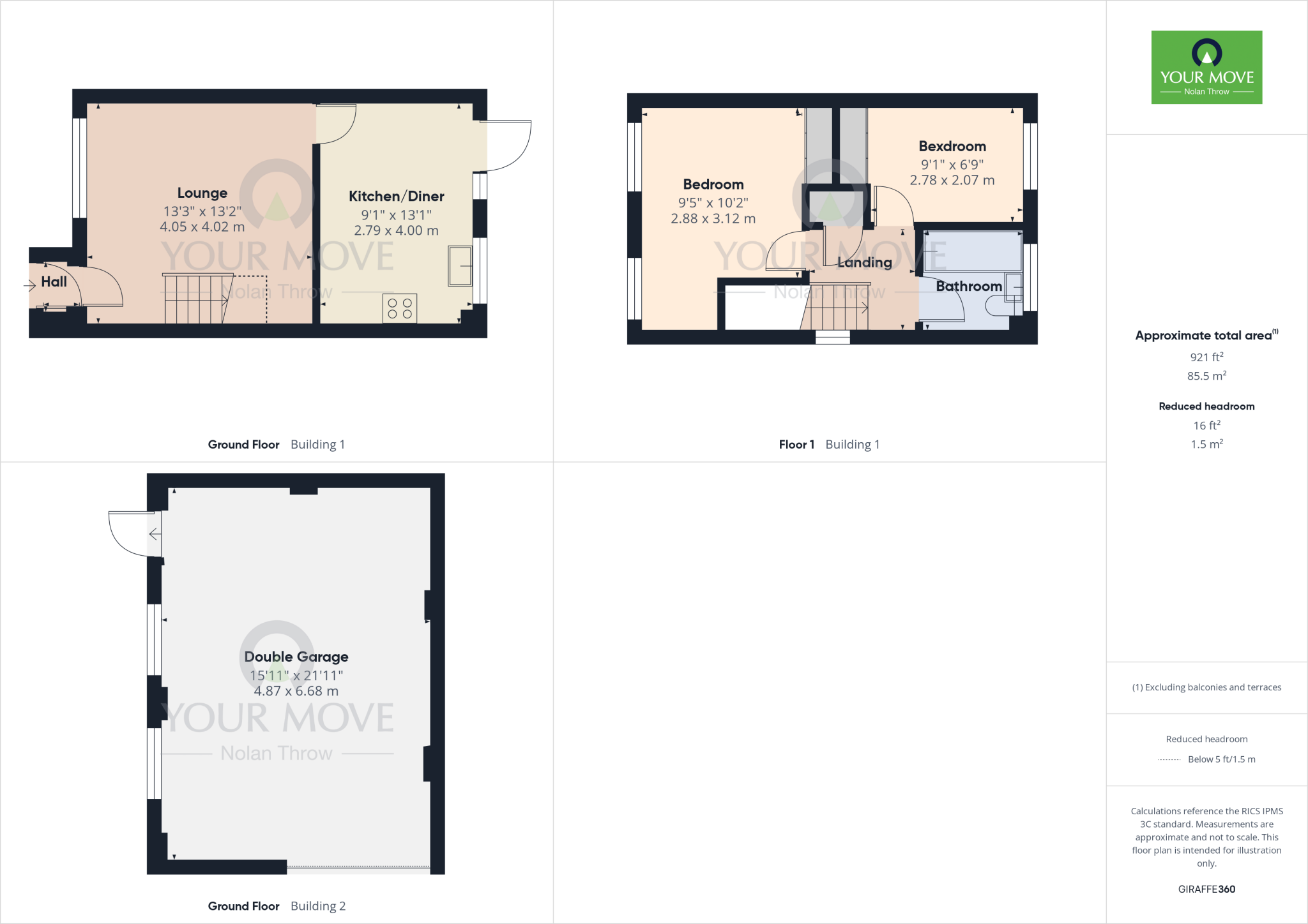 Bramcote Drive, Wakes Meadow, Northampton, NN3 floorplan