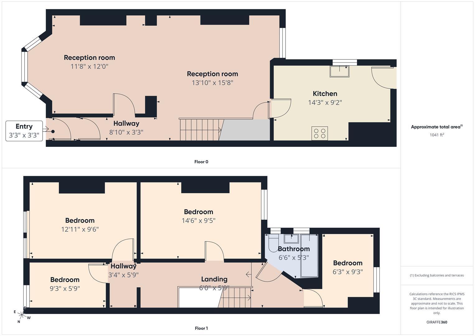 Oxford Street, Whitley Bay floorplan