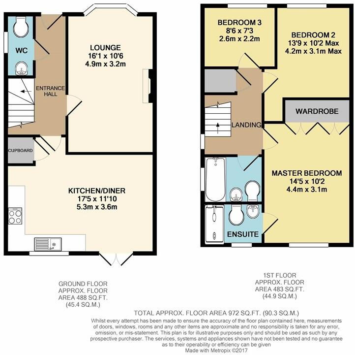 Turnstone Drive, Bury St. Edmunds, Suffolk, IP32 floorplan