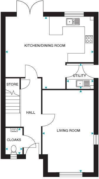 Parkway,
Gaywood,
King's Lynn,
Norfolk,
PE30 4WU floorplan
